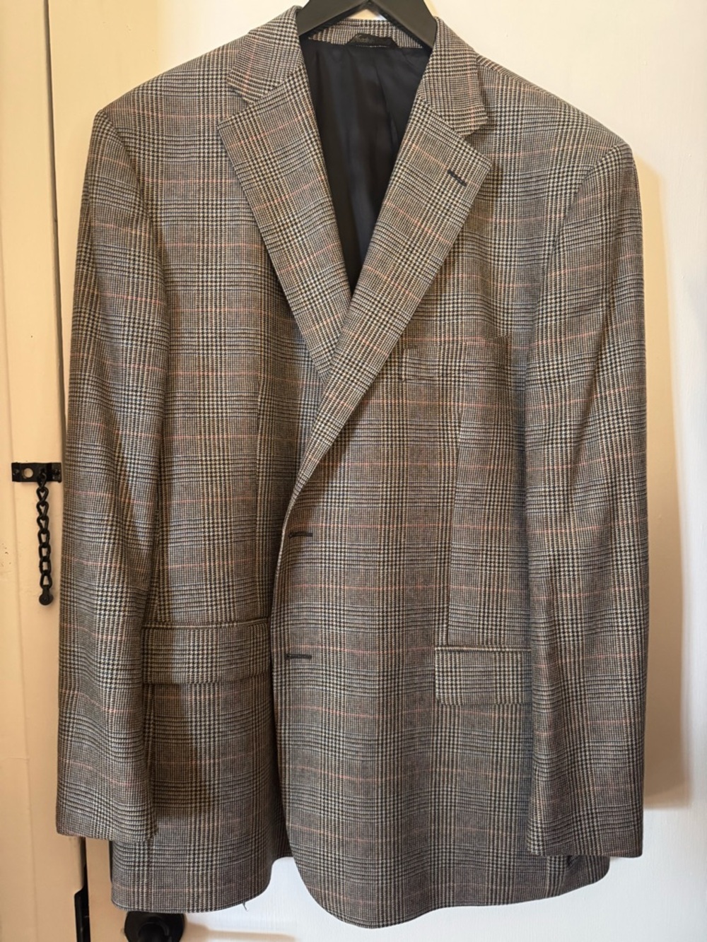 NWOT 100% Cashmere Glen Check Sport Coat - Made in Italy
